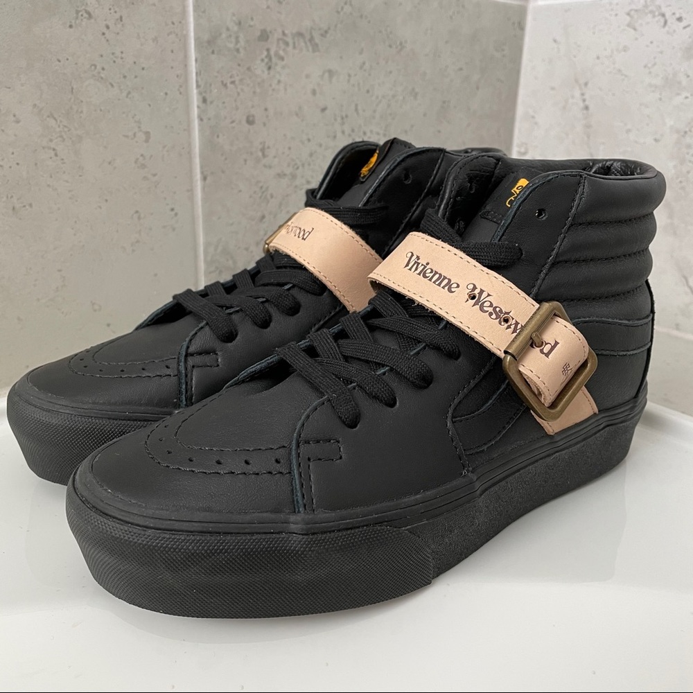SOLD Vans Sk8-Hi Platform Vivienne Westwood Size 8 - Picture 2 of 12